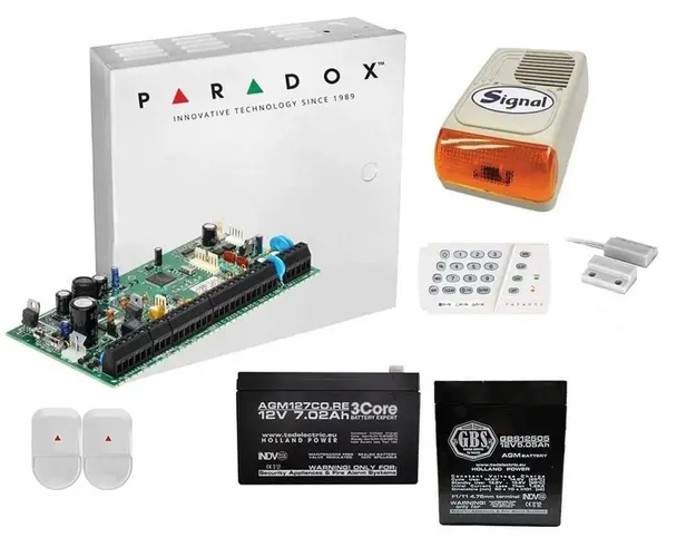 Kit sistem alarma Paradox SP6000 de exterior KIT SP6000 EXT