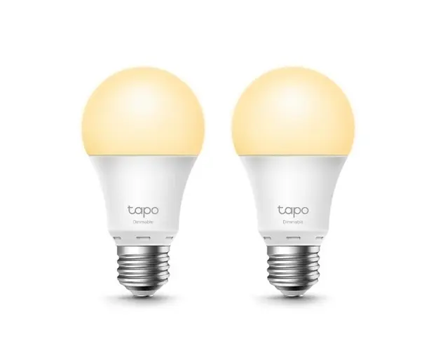 Set Becuri Tp-Link, Wi-Fi, inteligente, reglare intesitate lumina, Tapo L510E(2-pack)