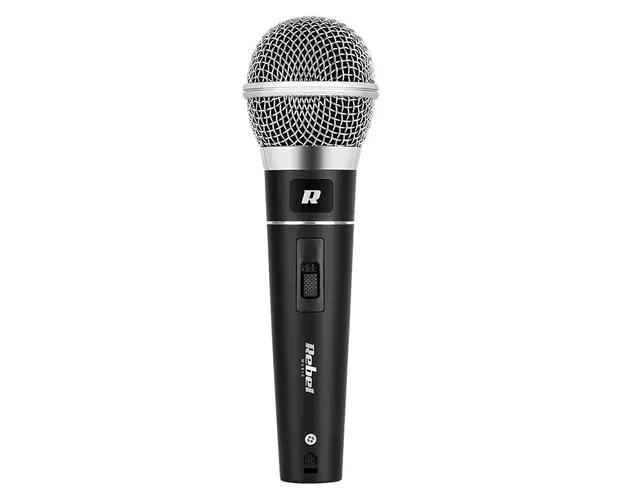 Microfon audio DM 604, cablu XLR - Jack 6.3, 600 Ohm, MIK0003 Rebel