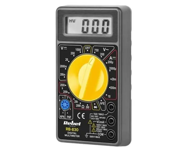 Multimetru universal REBEL MIE-RB-830BUZ