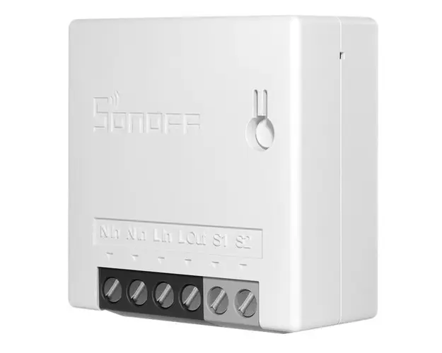 Releu wireless Sonoff MINI R2, 10A, compatibil cu Google Home, Alexa, SONOFF MINI R2