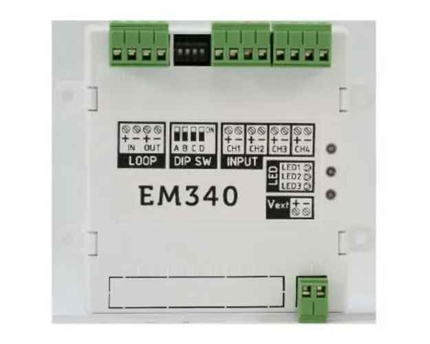 Modul adresabil 4 intrari Inim EM340
