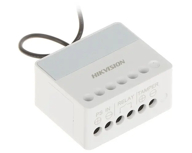 Modul de tip Releu Wireless Hikvision AX PRO, DS-PM1-O1L-WE