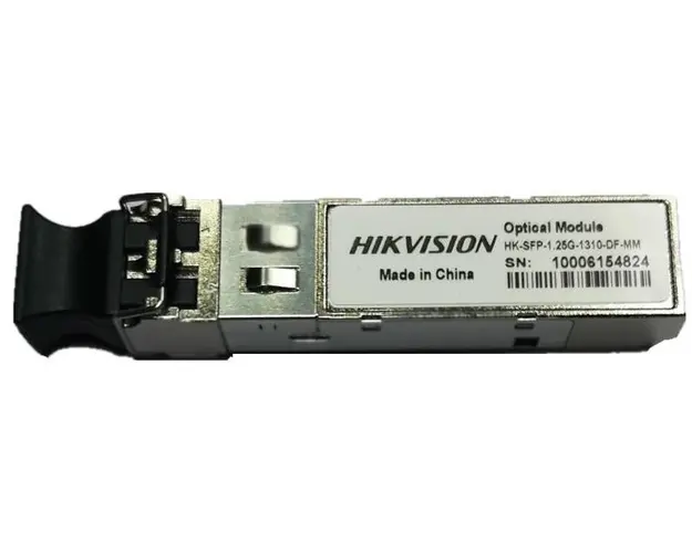 Modul SFP Multimode, 1250Mbps, 1km, 2 conectori LC, 3.3V, Hikvision HK-SFP-1.25G-1310-DF-MM