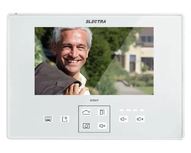 Monitor videointerfon de interior, Electra, 7 inch, color, smart, alb, VTM.7S403.ELW04