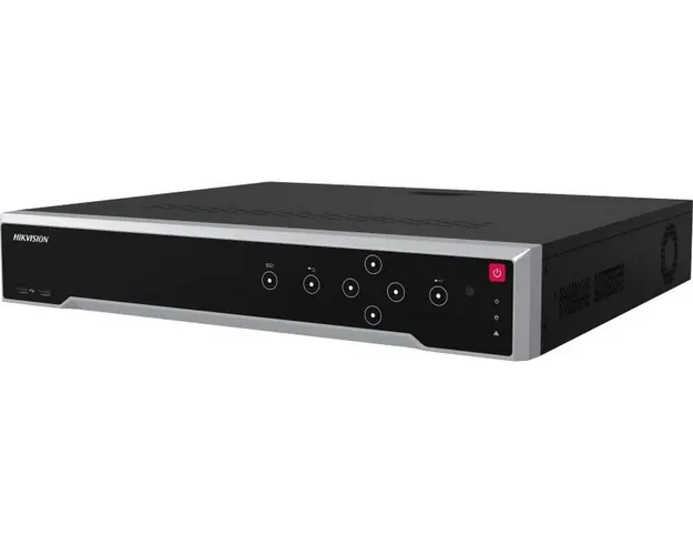 NVR 32 canale Hikvision DS-7732NI-M4/16P, 32 MP 8K, 16xPoE, latime de banda 320Mbps, 4x port SATA 16TB, Alarma 16/9