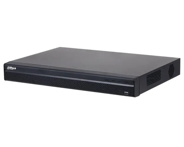 NVR 4 canale 1U, pana la 8MP, Latime de banda 160Mbps, Functii AI, 2 porturi SATA, Dahua NVR4204-4KS2/L