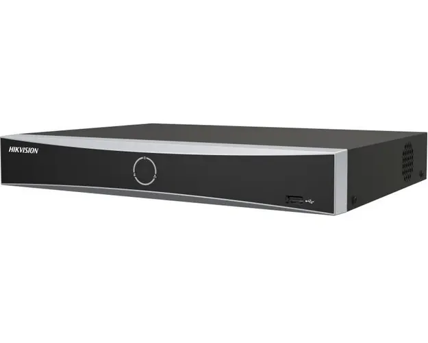 NVR 4 canale Hikvision DS-7604NXI-K1(D), AcuSense, pana la 12MP 4K, latime banda 40Mbps, 1 port SATA max 16TB, HDMI, VGA