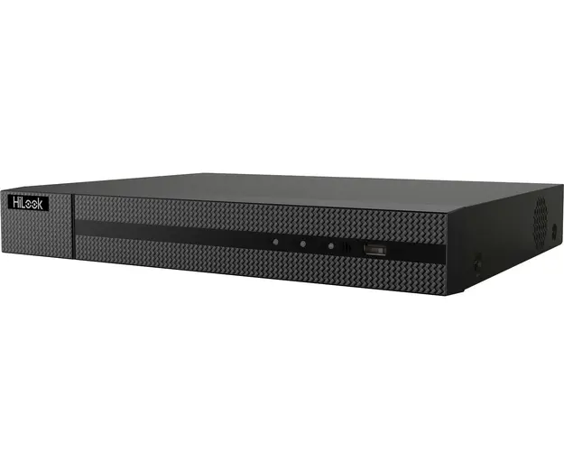 NVR 4 canale Hikvision HiLook NVR-104MH-C/4P(D), 8MP 4K, 40 Mbps, 4x PoE, 1x SATA max 8TB, HDMI, VGA