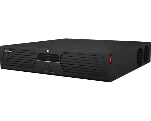 NVR 64 canale, 8K, bandwidth 400 Mbps, 8x SATA, compresie video h.265, Hikvision, DS-9664NI-M8