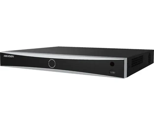 NVR 16 canale, 16xPoE, AcuSense, 12MP, bandwidth 180 Mbps, 2x SATA, Recunoastere faciala, Hikvision DS-7616NXI-I2/16P/S(E)