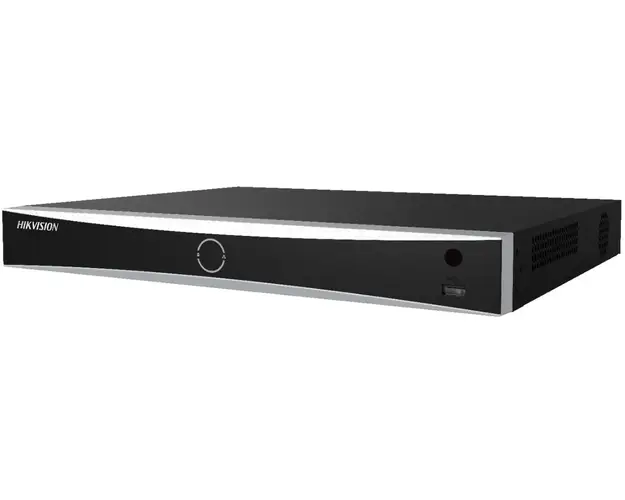 NVR 8 canale Hikvision DS-7608NXI-K2/8P(D), 12MP, AcuSense, 8x PoE 80W, 2x SATA, Audio