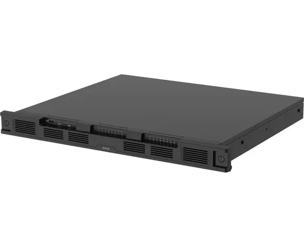 NVR 16 canale PoE AXIS S3016 8 TB, montare in rack 1U, port USB, 4x slot SATA