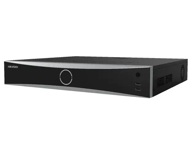 NVR 32 canale AcuSense, 12MP, 256 Mbps, 4x SATA, Functii AI, Hikvision DS-7732NXI-K4