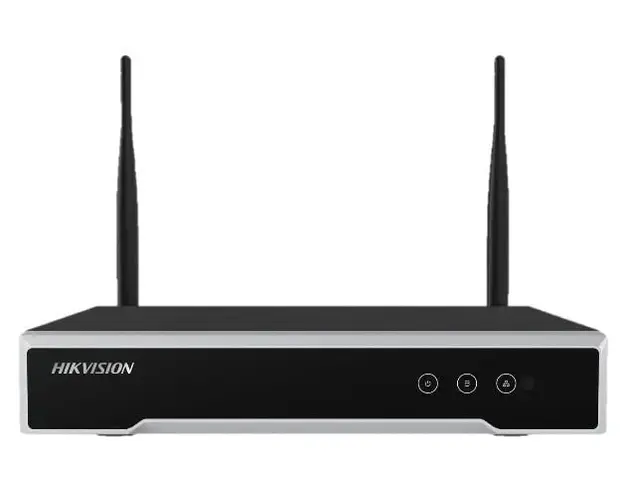 NVR Wireless, 8 canale, 4MP 2K, Wi-Fi 2.4GHz, 1x slot SATA, bandwidth 50 Mbps, Hikvision DS-7108NI-K1/W/M(C)