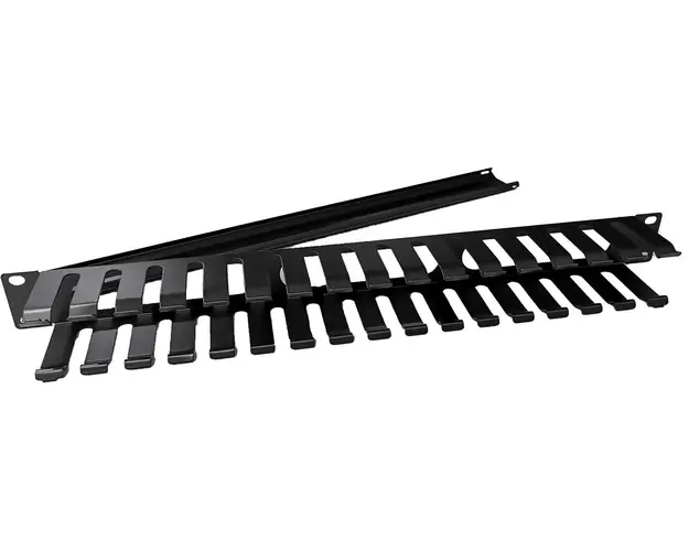 Organizator cu capac pentru rack 19 inch, 1U, ORGAN-CAPAC