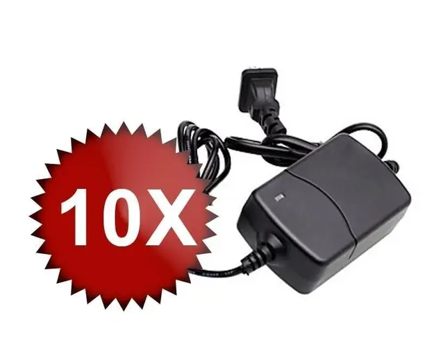 Pachet 10 alimentatori 1Ah pentru camere de supraveghere alim1ax10