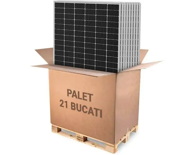 Palet 21 panouri fotovoltaice monocristaline Canadian Solar CS6L-460MSx21, 460W, HiKu6 Mono PERC, IP68, 3 Diode