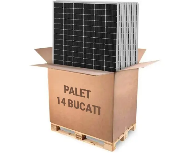 Palet cu 14 panouri fotovoltaice Canadian Solar CS6L-460MS, 460W, IP68, CS6L-460MS-x14