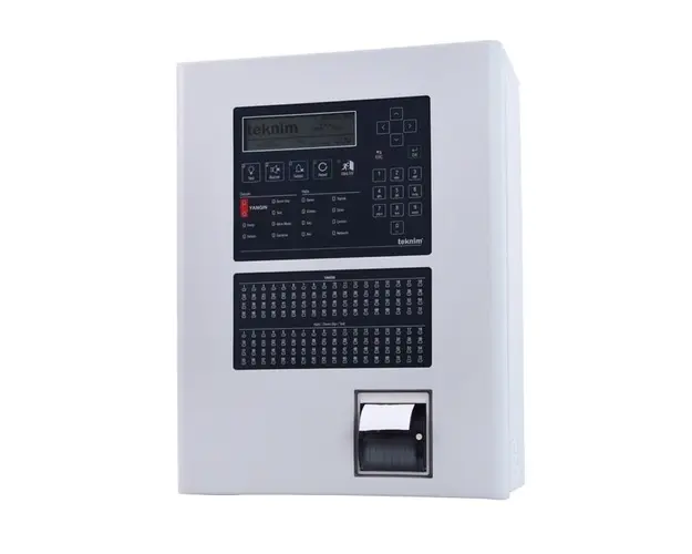 Centrala detectie incendiu adresabila, 4 bucle, 508 dispozitive, indicator de zona, imprimanta incorporata, TEKNIM TFP-2134
