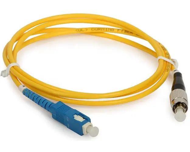Patchcord pentru fibra optica Single Mode, 1m, SC-FC simplex, Safer L3213