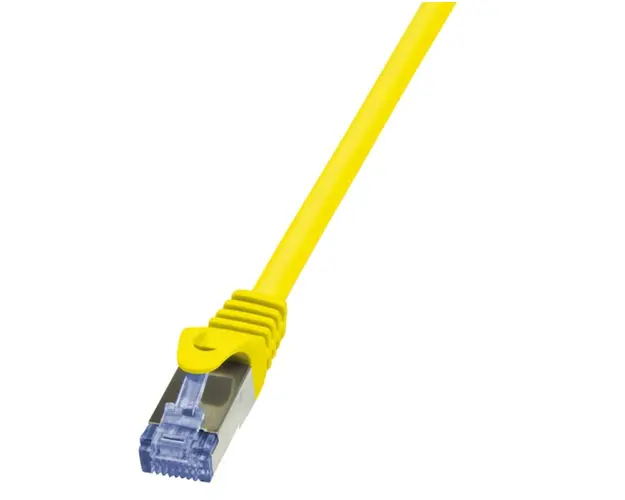 Patchcord S/FTP Cat 6A, 5 Metri, Galben , SFTP6A-5M-Y, SAFER