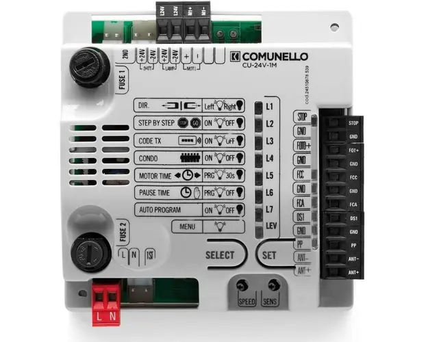 Placa de comanda pentru automatizari Comunello Fort CU-24V-1M, GCU00BS1L0G00