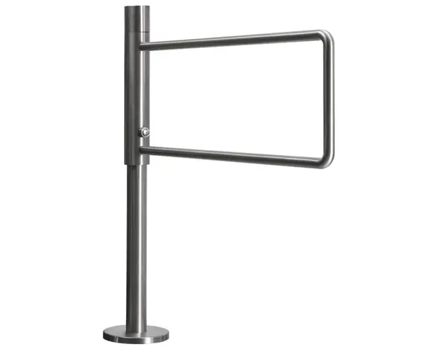 Poarta Batanta Bidirectionala, mecanica, din INOX, cu cheie, YK-PB-M-ZL