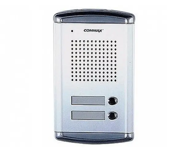 Post de exterior cu 2 butoane Commax DR-2A2N, carcasa din aluminiu