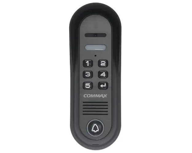Post de exterior cu camera, 4 fire, 6 butoane pentru acces cu cod, LED cu lumina alba, montaj aparent, DRC-4CPNK