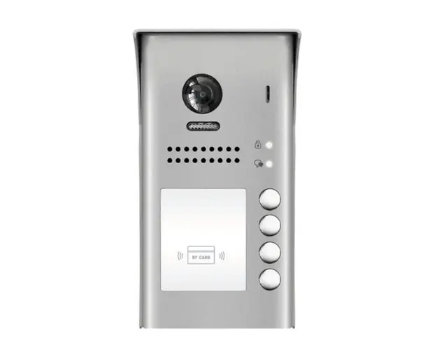 Post de exterior pentru videointerfon, 2 MP, lentila Fisheye, unghi vizual 170, conexiune pe 2 fire, DT607-ID-S4(v2)