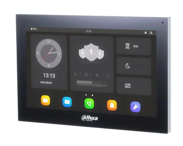 Post de interior cu sistem de operare Android, ecran de 10 inch, Touchscreen, microSD, Centru cotrol Dahua VTH5341G-W