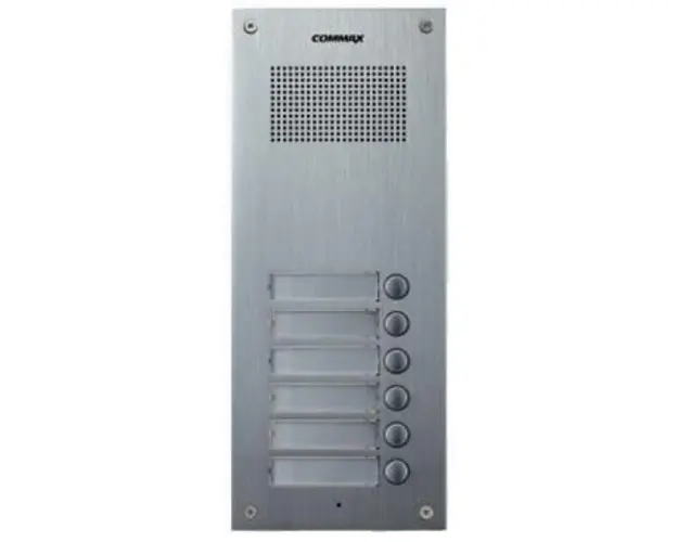 Post exterior incastrabil 6 butoane Commax DR-6UM