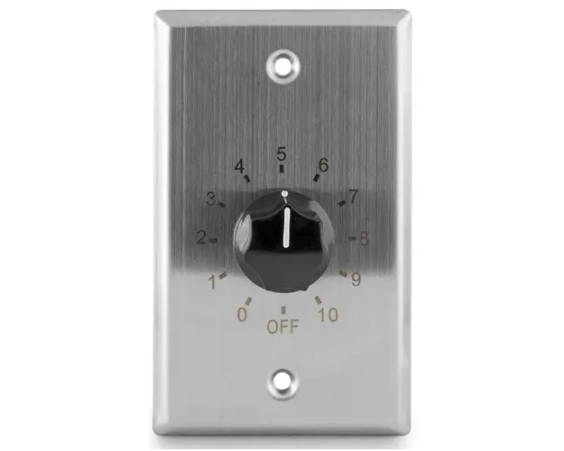 Potentiometru pentru volum compatibil cu sistemele Public Adress 100V, PDVC100