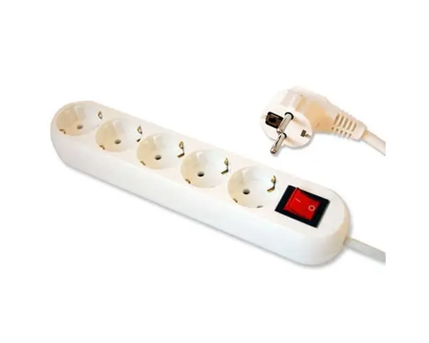 Prelungitor 3 X 1.5MM 5 prize 2M intrerupator PS-5X2S