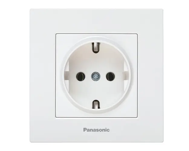 Priza simpla SCHUKO, monobloc, Karre Plus Panasonic
