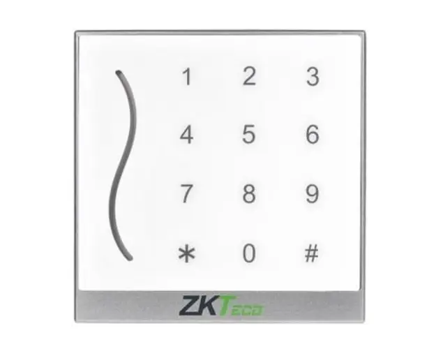 Cititor proximitate MIFARE 13.56 MHZ cu tastatura IP65 ZKTECO PRO-ID30-MF-WG