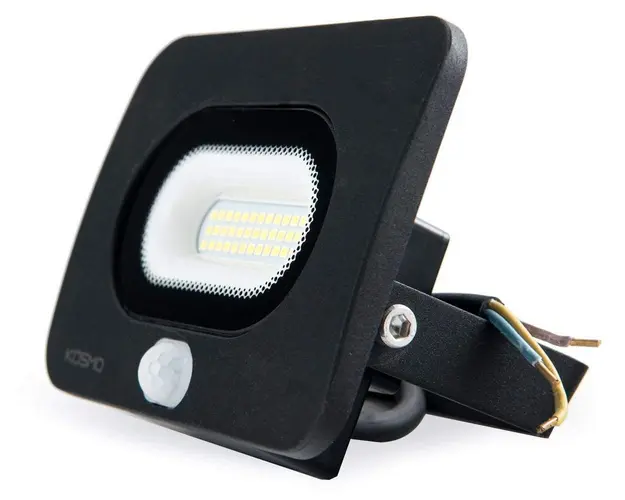 Proiector cu senzor de miscare 10W LED IP65 SLIM