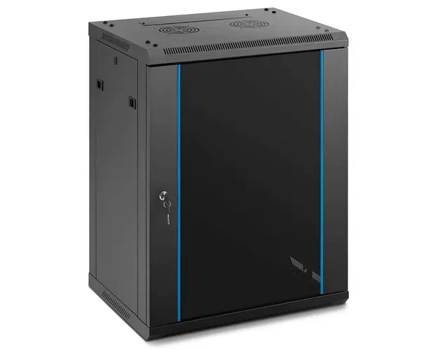 Rack 15U, 19'', Negru 600X600mm, montaj pe perete, SAFER, RACK15U6060