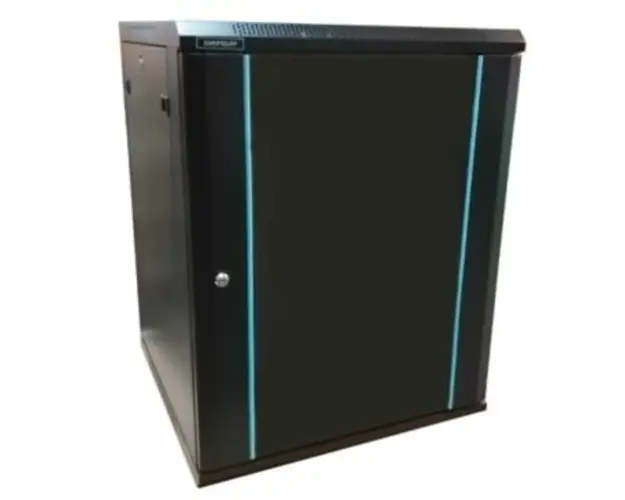 Rack de 19", 15U 600x600, Montare pe perete, Negru, MP.6615.9001 DATEUP