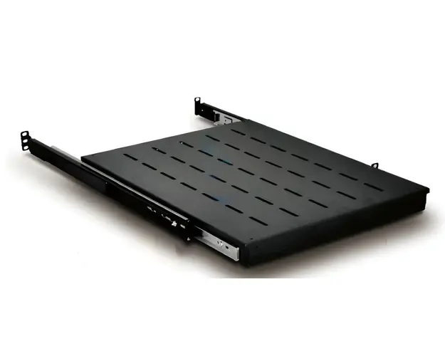 Raft mobil pentru rackuri cu adancime de 600 si 800, 440x350, sarcina maxima 30kg, negru, Safer RAFTMO60-80