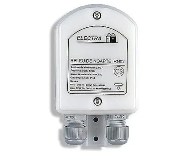 Releu de noapte pentru instalatii de iluminat Electra RN 02