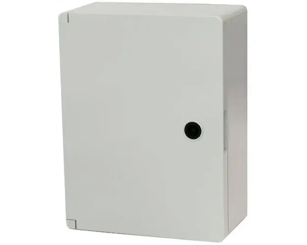 Cutie ABS cu incuietoare si contrapanou metalic, 21x28x13cm, USA GRI, IP65 CP-5001