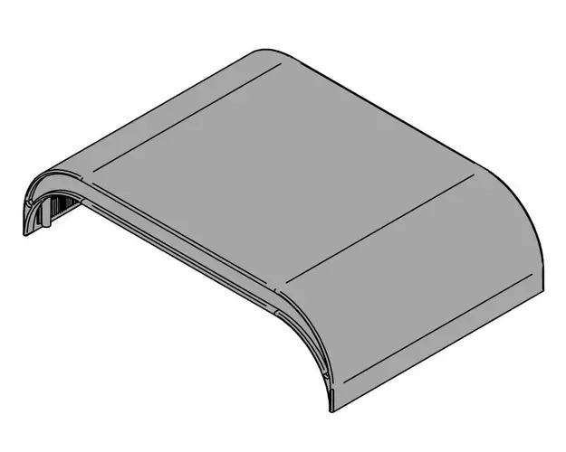 Capac transparent pentru bariera Comunello Limit 500, RG20408T
