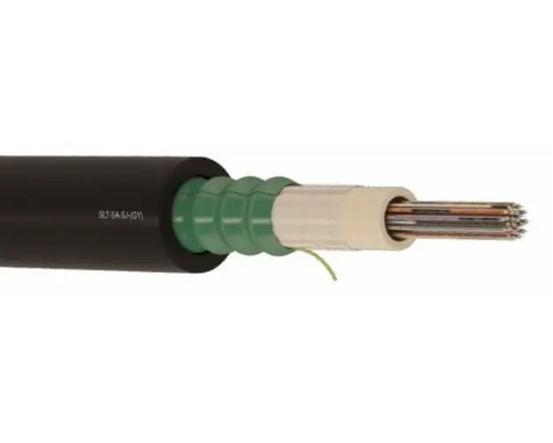 Fibra optica 4 fire Single Mode 1200N cu armatura, 100m, ETK SLT-SA-SJ-(GY12)-4x100