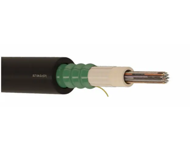 Fibra optica 8 fire Single Mode 1200N cu armatura, 100m, ETK SLT-SA-SJ-(GY12)-8x100