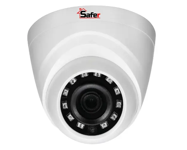 Camera Dome Safer, 4K - 8MP, lentila 2.8 mm, IR 20m, SAF-DP8MP20F28
