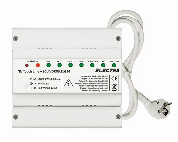 Sursa de alimentare pentru 2/3 Familii, Electra, generatia 3,SCU.VDR03.ELG34