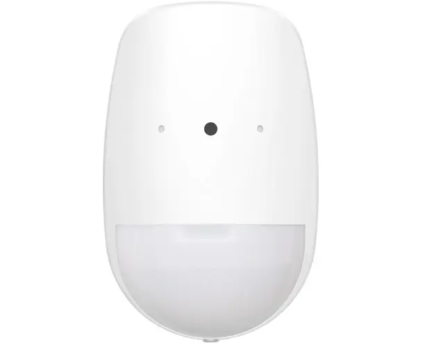 Senzor de miscare si geam spart wireless pentru alarmele Hikvision Tri-X, DS-PDPG12P-EG2-WE