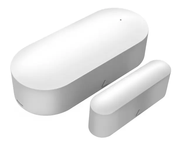 Senzor de tip Contact magnetic inteligent, pentru usa / geam / sertar, Wi-Fi, Compatibil cu aplicatia Tuya, cu baterii, RH-ACS02